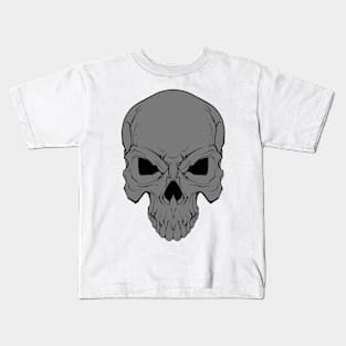 Aggressive skull Kids T-Shirt